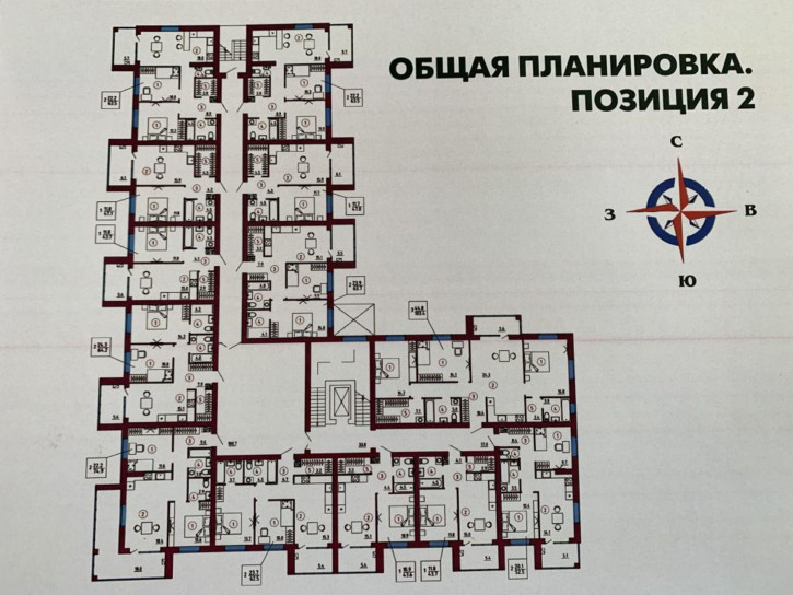 3-комн квартира в новом доме Некрасова ул, 16