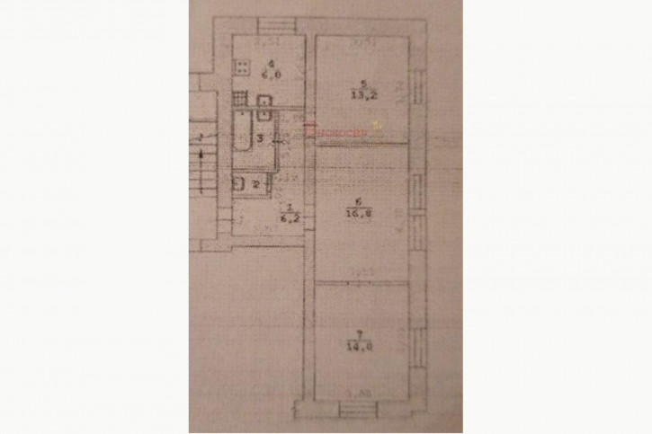 3-комн квартира Испытателей 9