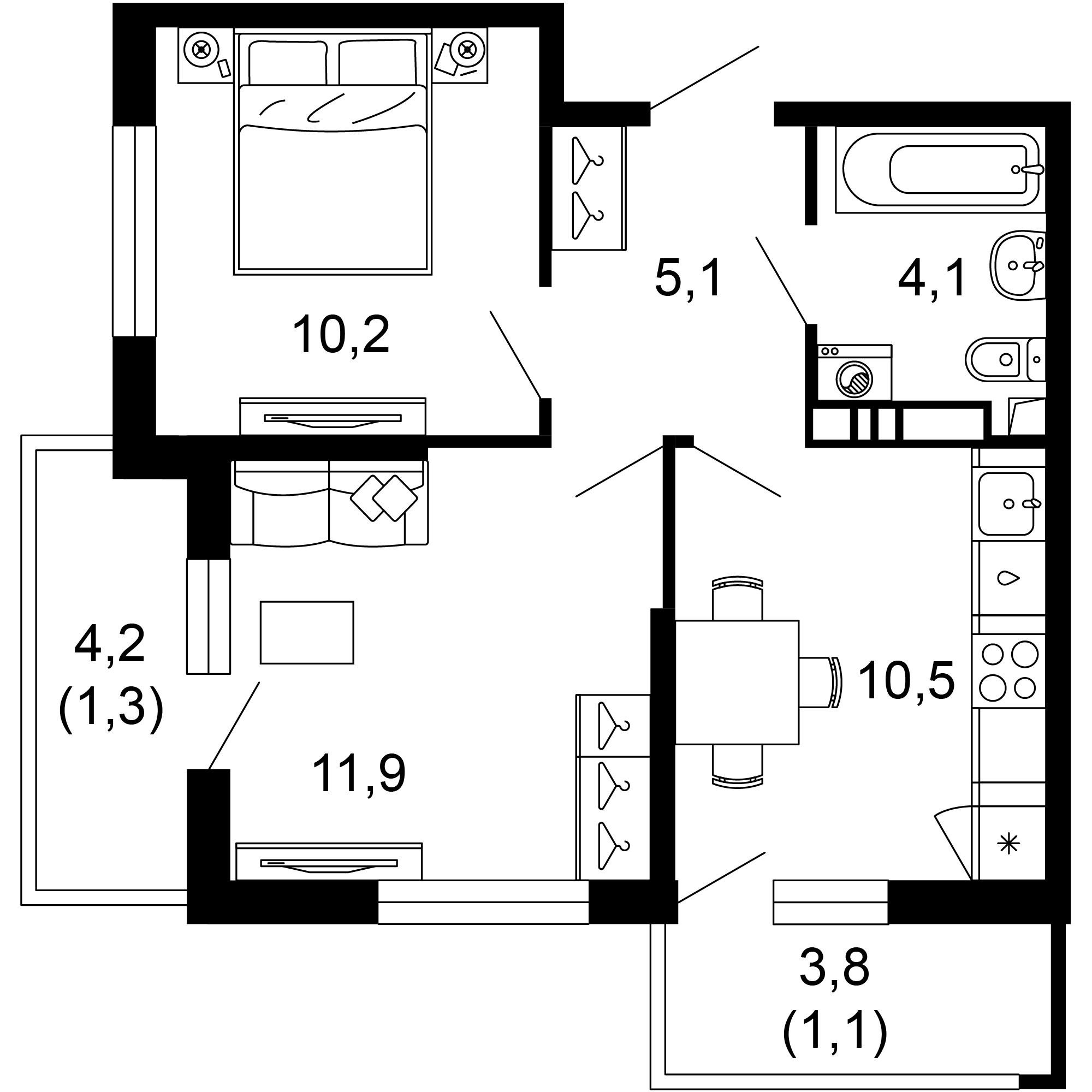 Купить квартиру за 21 930 100 рублей на Краснодарский край, Сочи, улица Искры, 66/10
