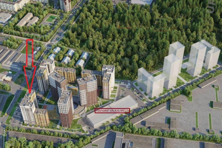 2-комн квартира в новом доме учителей