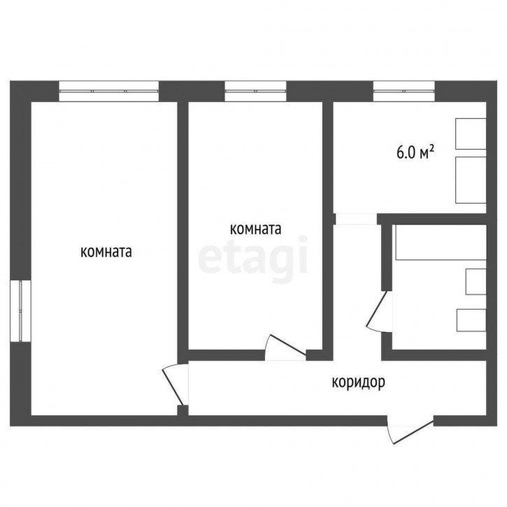 2-комн квартира Вольская, 70