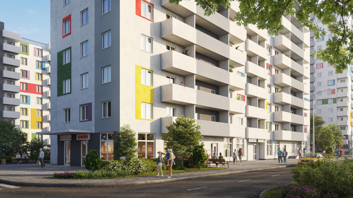1-комн квартира в новом доме Россия, Краснодар, улица Даниила Смоляна, 80