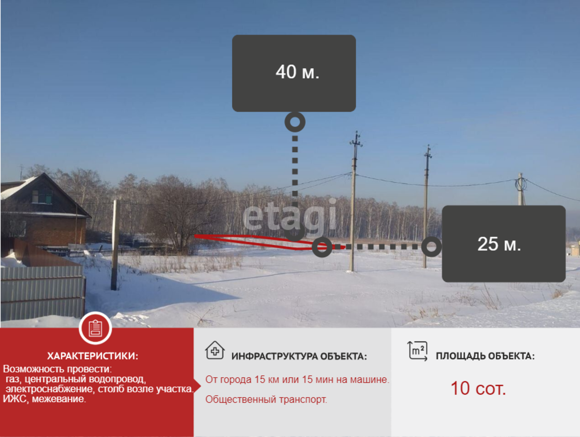 Купить землю, земельный участок за 850 000 рублей на Юбилейная,