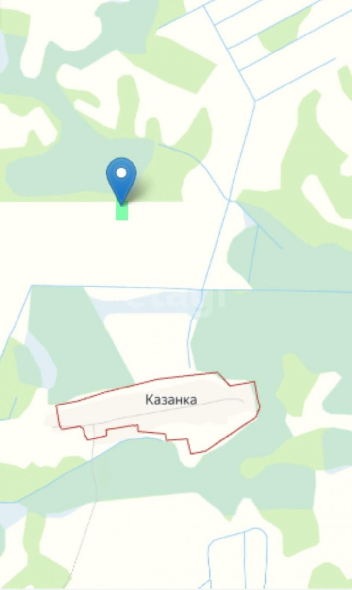 Земельный участок деревня Казанка