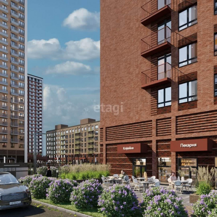 3-комн квартира в новом доме Ильи Кургузова, 1
