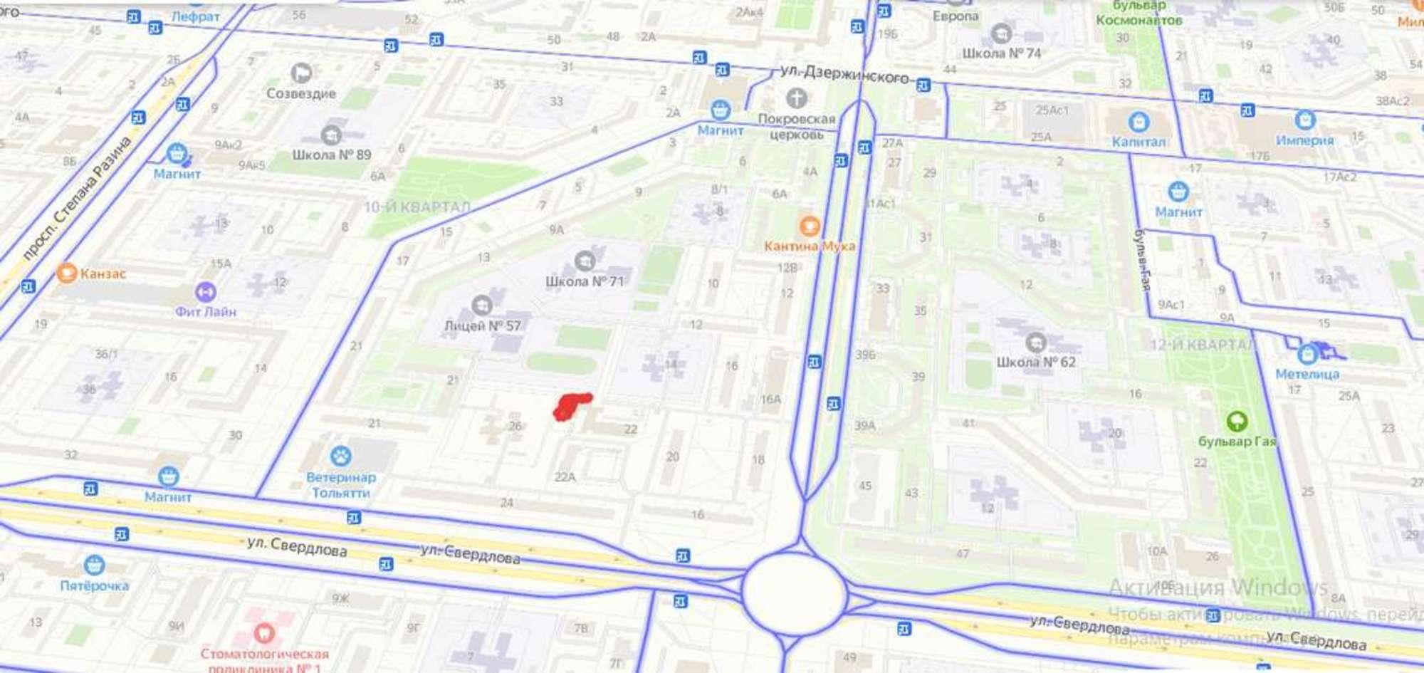 Купить помещение свободного назначения за 50 000 000 рублей на Свердлова улица, 22