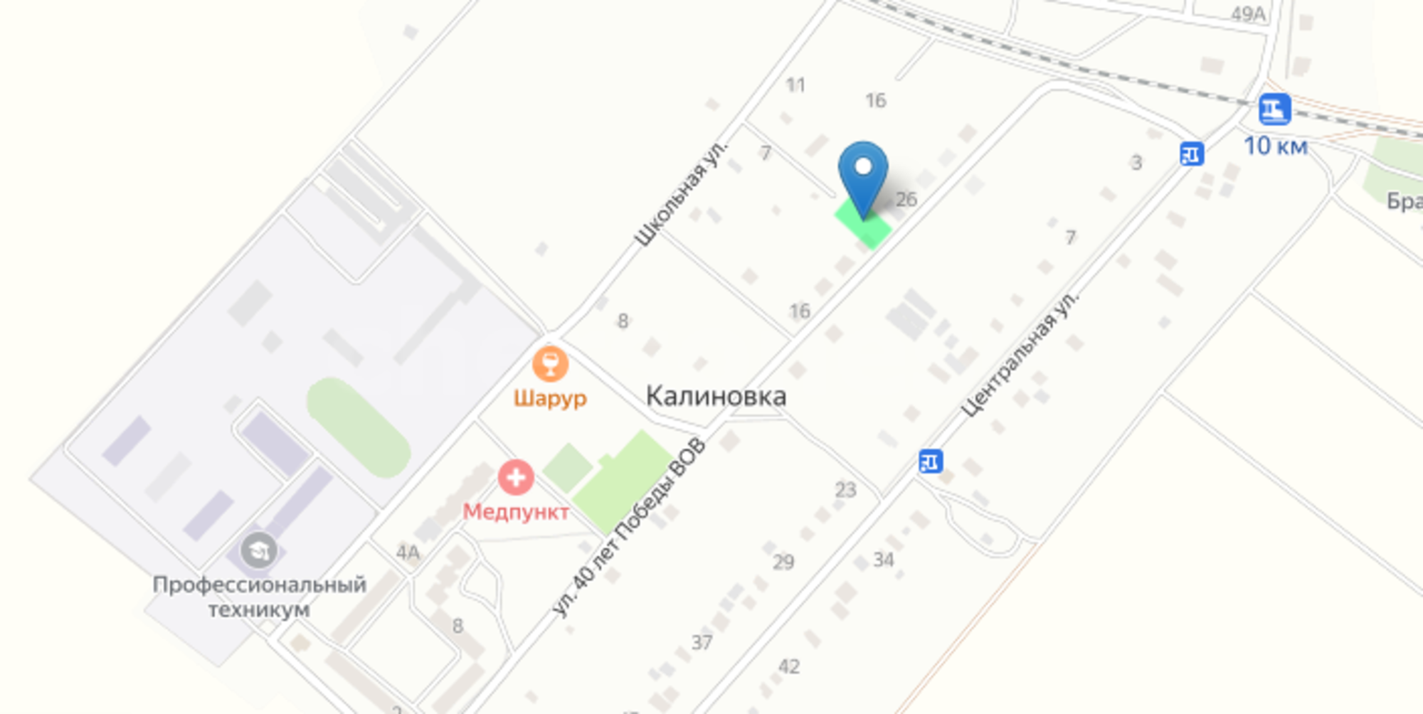 Купить землю, земельный участок за 1 100 000 рублей на улица 40 лет Победы ВОВ