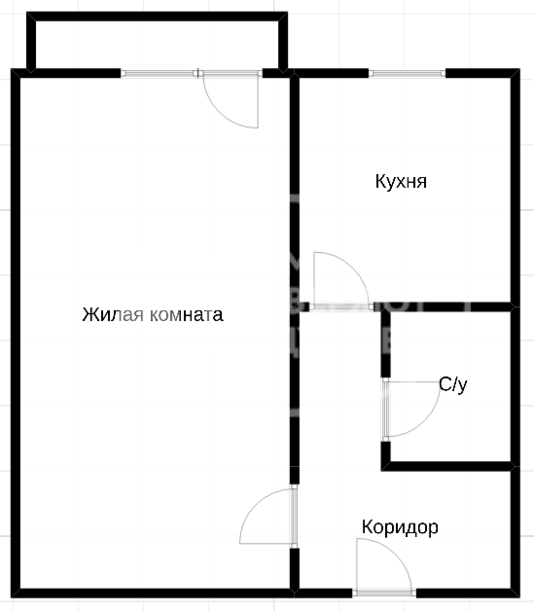 Купить квартиру за 2 555 000 рублей на Банковский переулок, 11