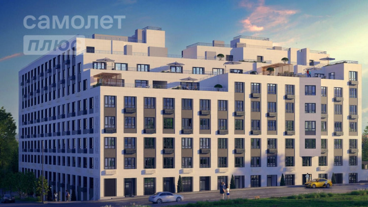 2-комн квартира в новом доме Айская улица, 63к1