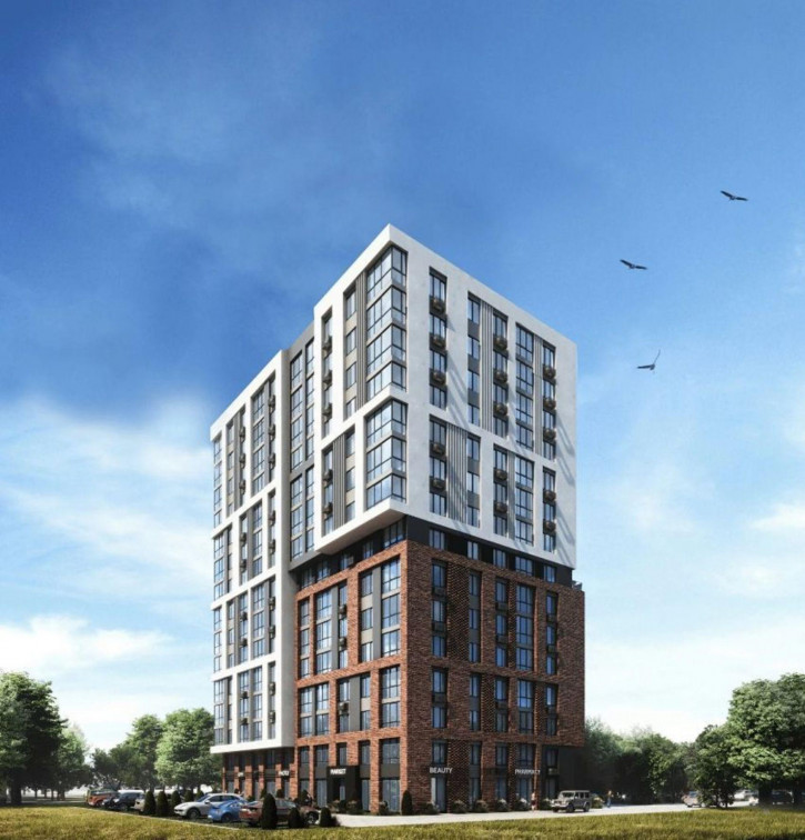 2-комн квартира в новом доме улица Ленинградская, 120Б