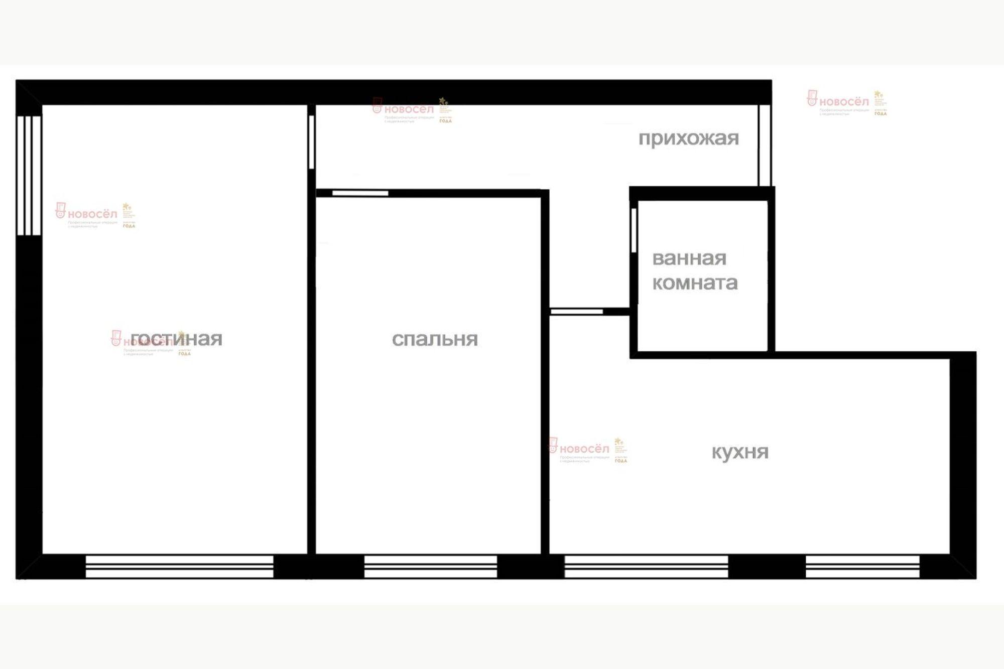 Купить квартиру за 4 390 000 рублей на Елизаветинское 6