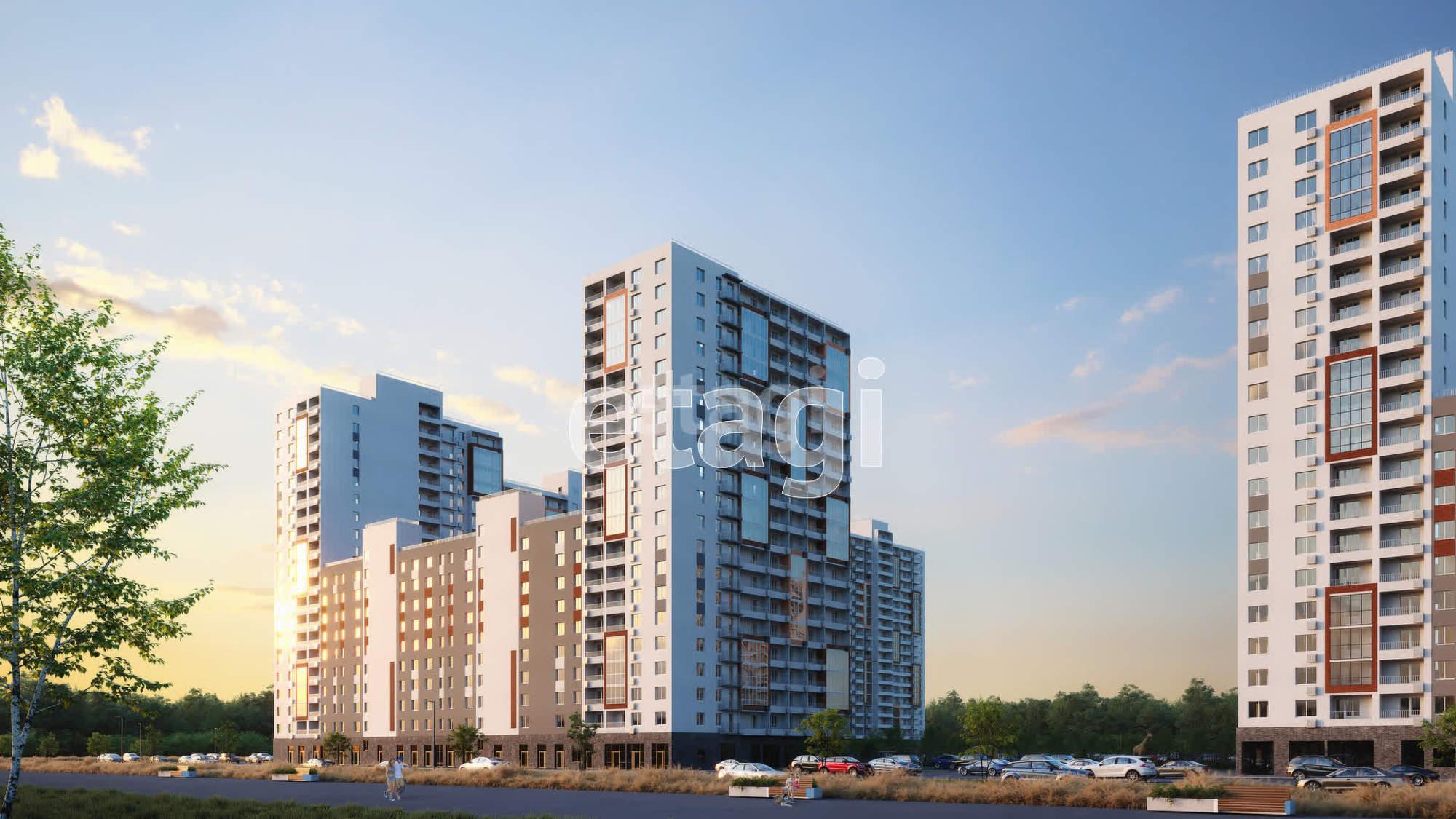 Купить студию за 3 088 000 рублей на Петра Ершова, 10
