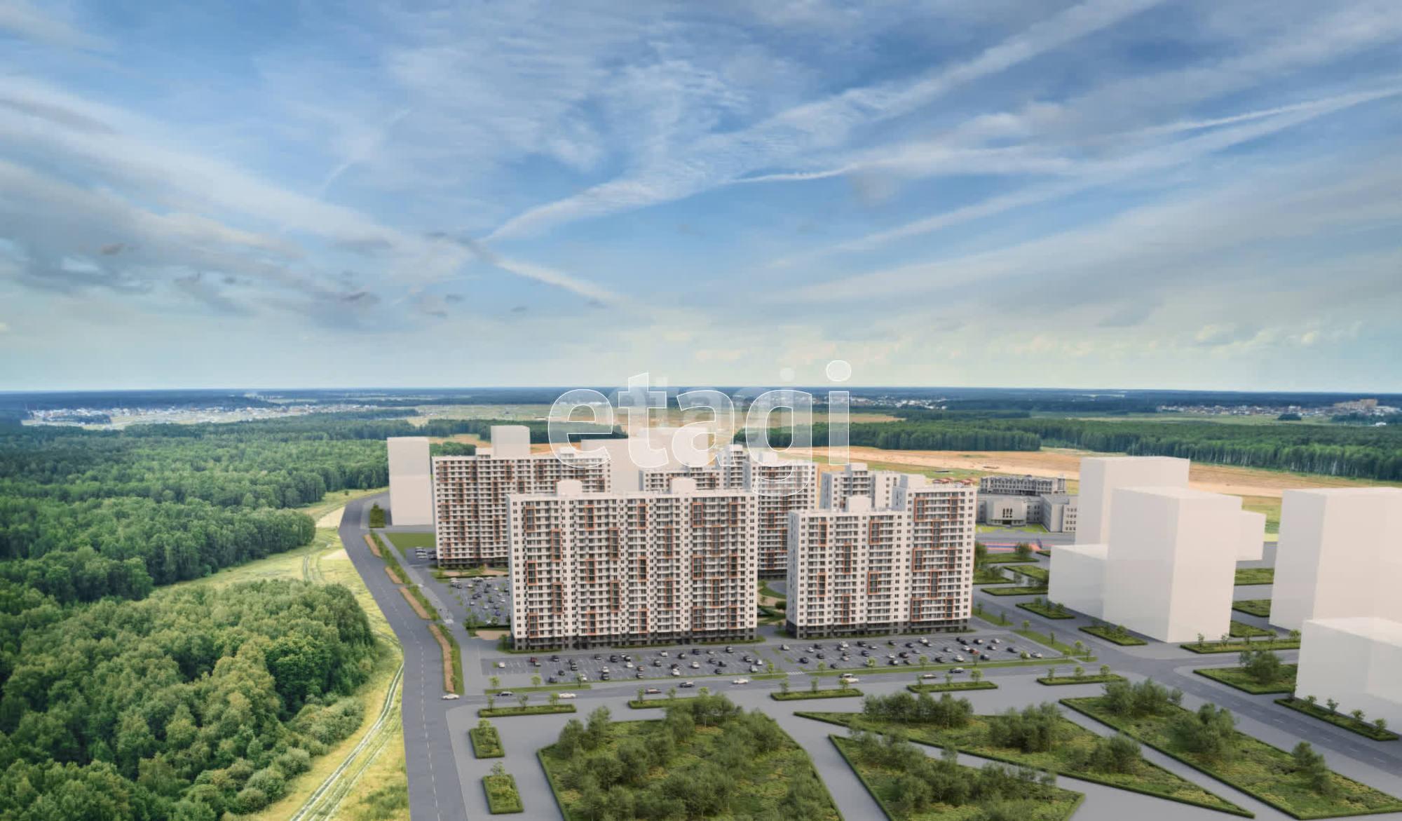 Купить студию за 3 088 000 рублей на Петра Ершова, 10