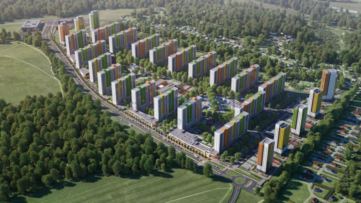 1-комн квартира в новом доме Русская ул, 47