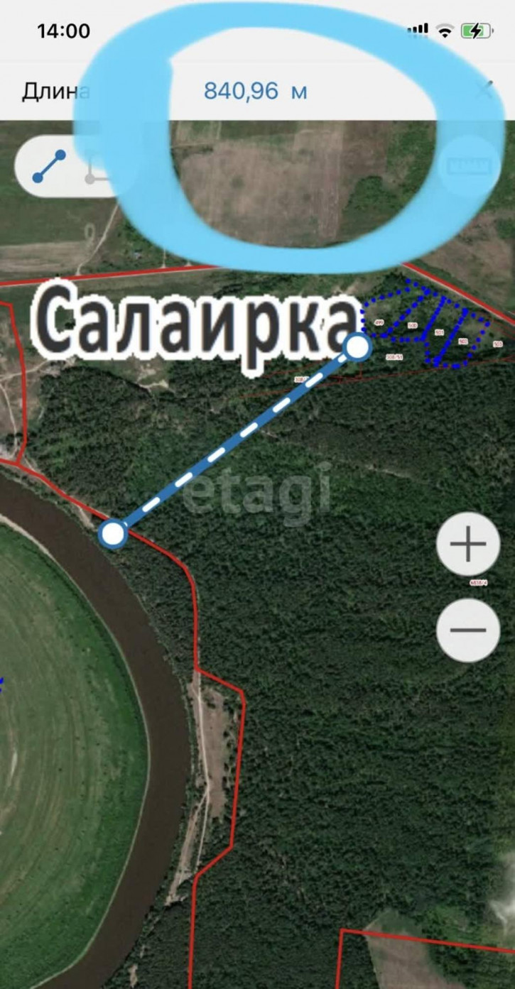 Земельный участок село Салаирка