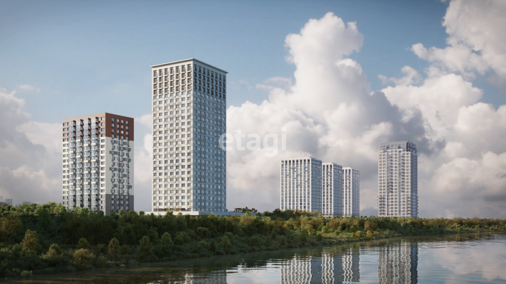 1-комн квартира в новом доме Краснооктябрьская, 4А/1