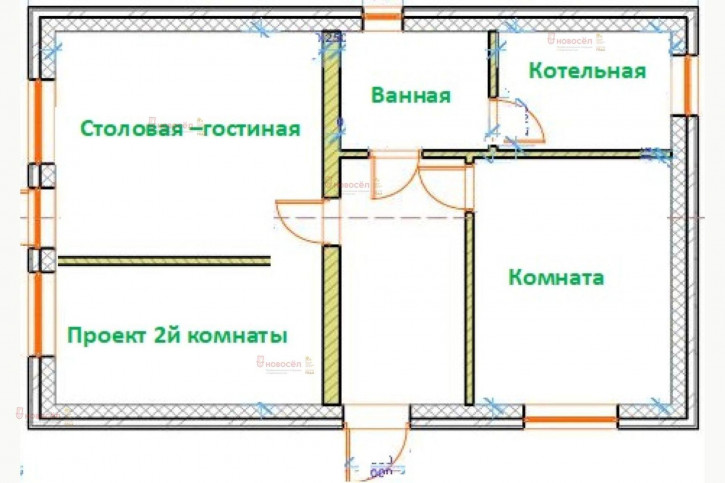 Коттедж/дом Карла Маркса 115А