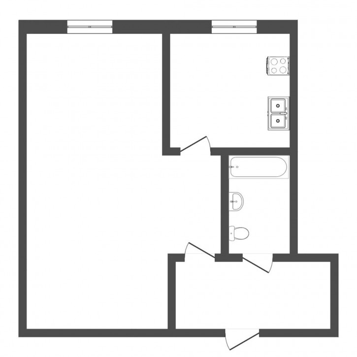 1-комн квартира Энергетиков, 58