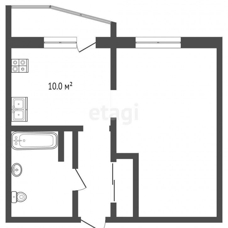 2-комн квартира Александра Митинского, 4