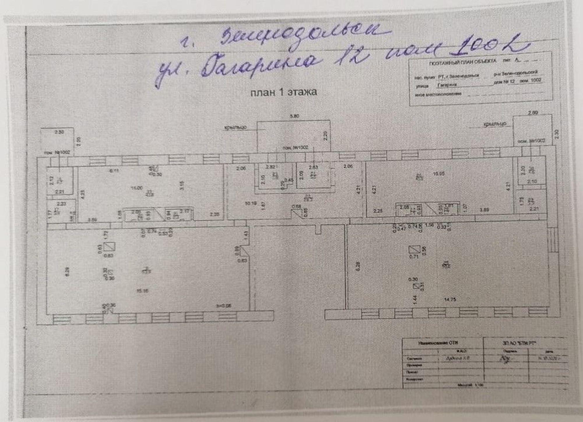 Сдать помещение свободного назначения за 265 440 рублей на г. Зеленодольск,  Гагарина , 12