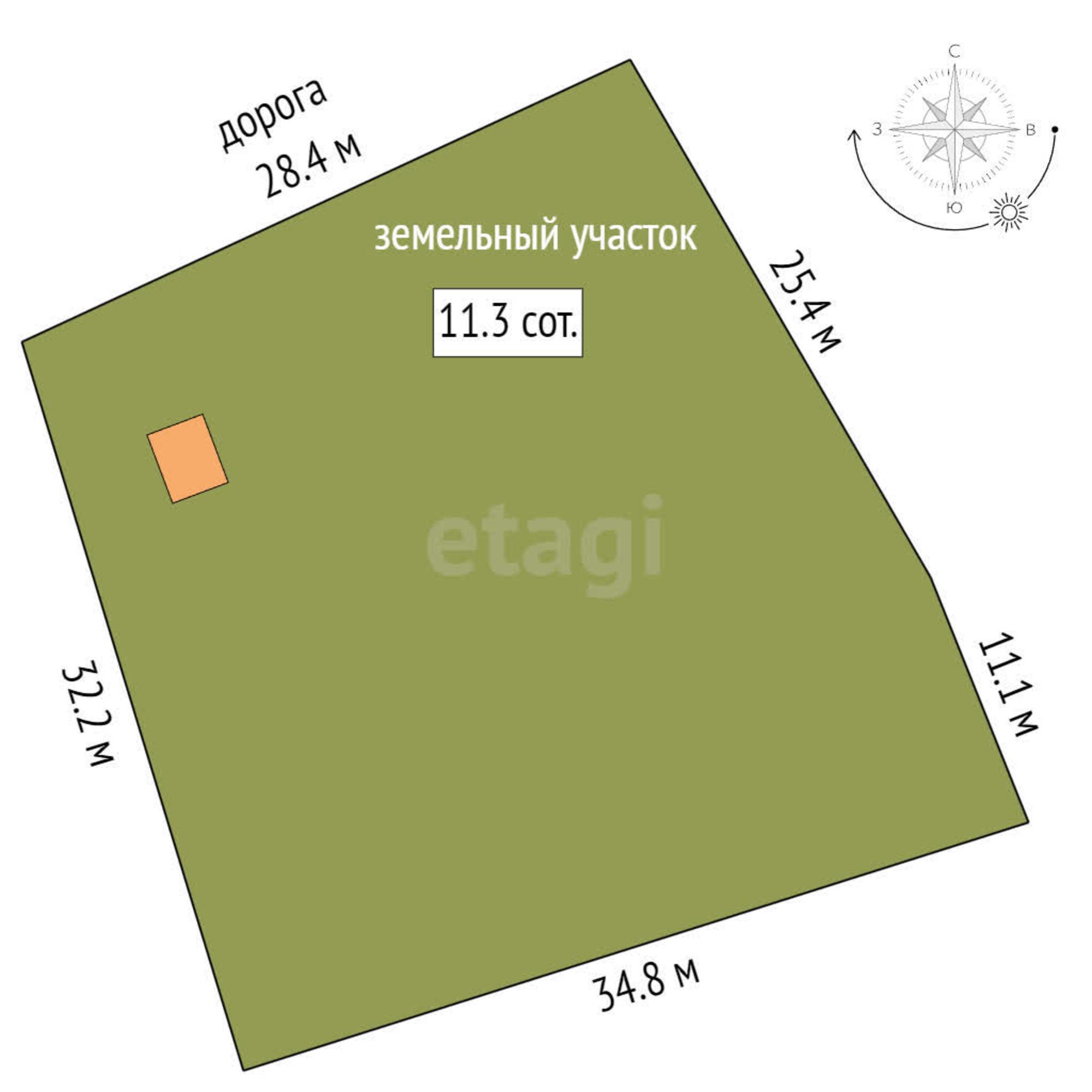 Купить землю, земельный участок за 950 000 рублей на Дьяконово
