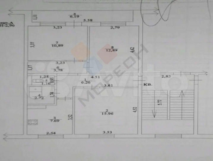 3-комн квартира Наримановская ул, 48
