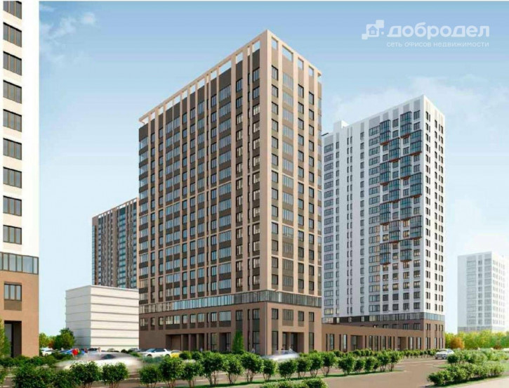 2-комн квартира в новом доме ул. Академика Ландау, 32