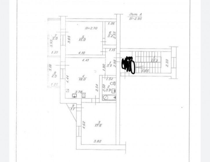 2-комн квартира Парковая улица, 60В