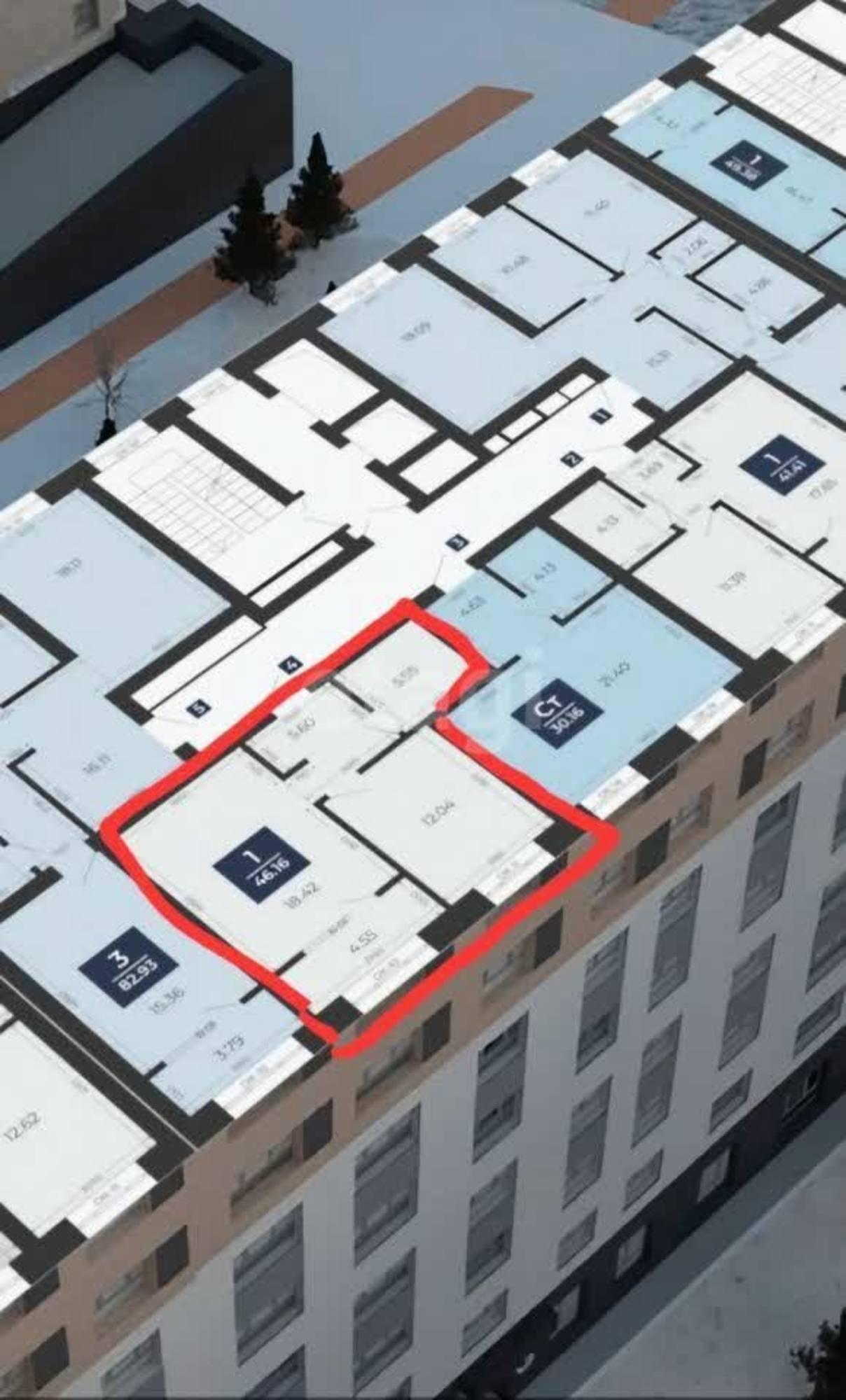 Купить квартиру за 9 400 000 рублей на Славянский мкр, 2