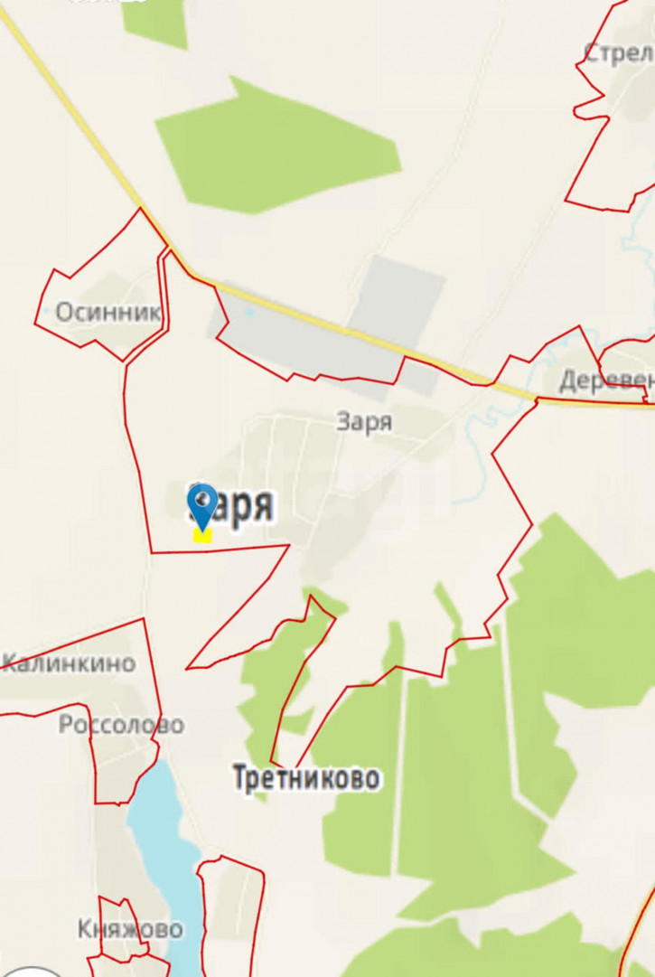 Земельный участок посёлок Заря, 872