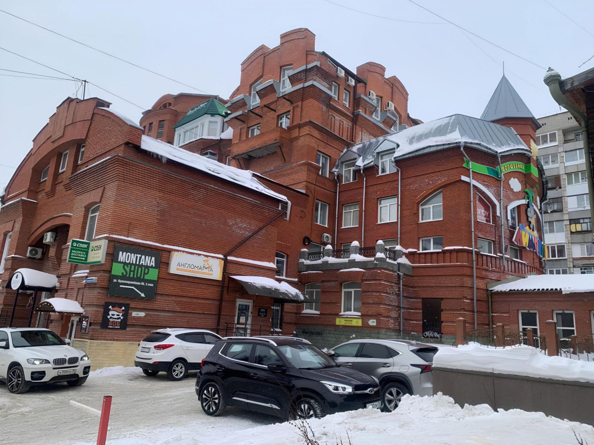 Купить помещение свободного назначения за 69 500 000 рублей на Томск, Красноармейская 96