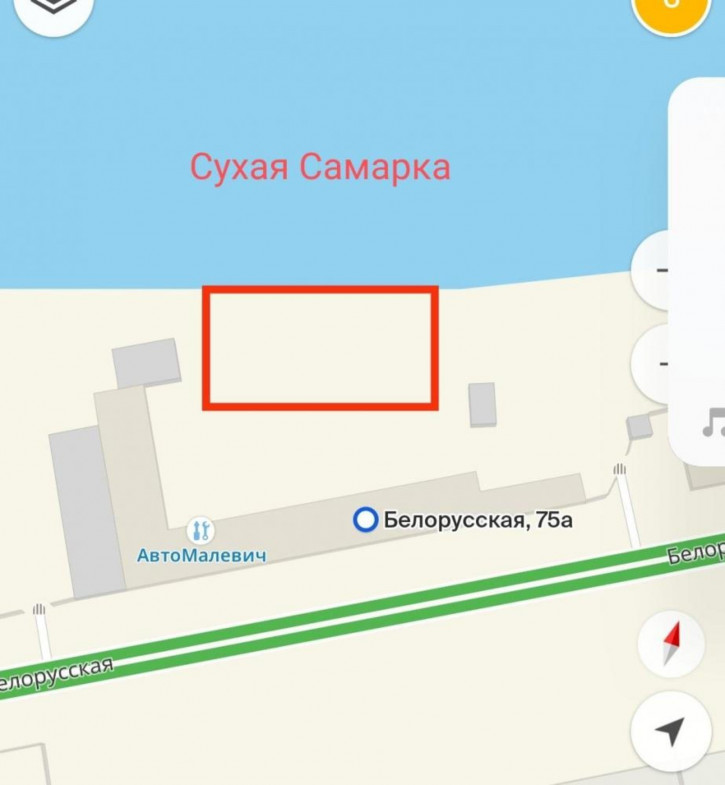 Земельный участок ул Белорусская, 75а