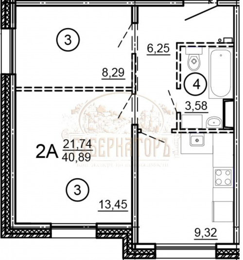 Продажа 2-комн квартиры Медовая ул, 23
