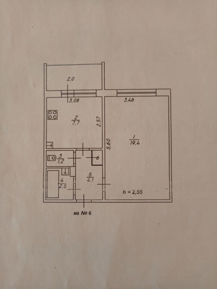 1-комн квартира Московская ул, 24к1