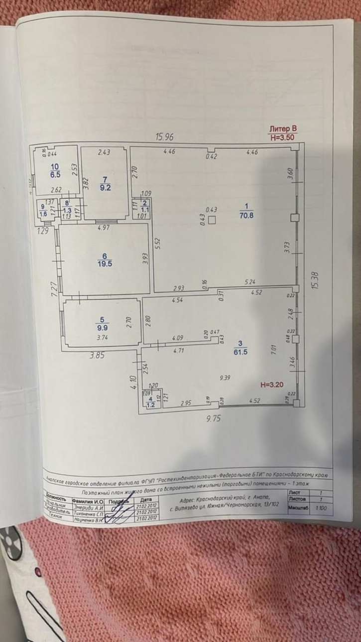 Торговое помещение село Витязево
