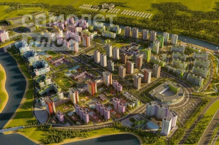 2-комн квартира в новом доме улица Машинистов