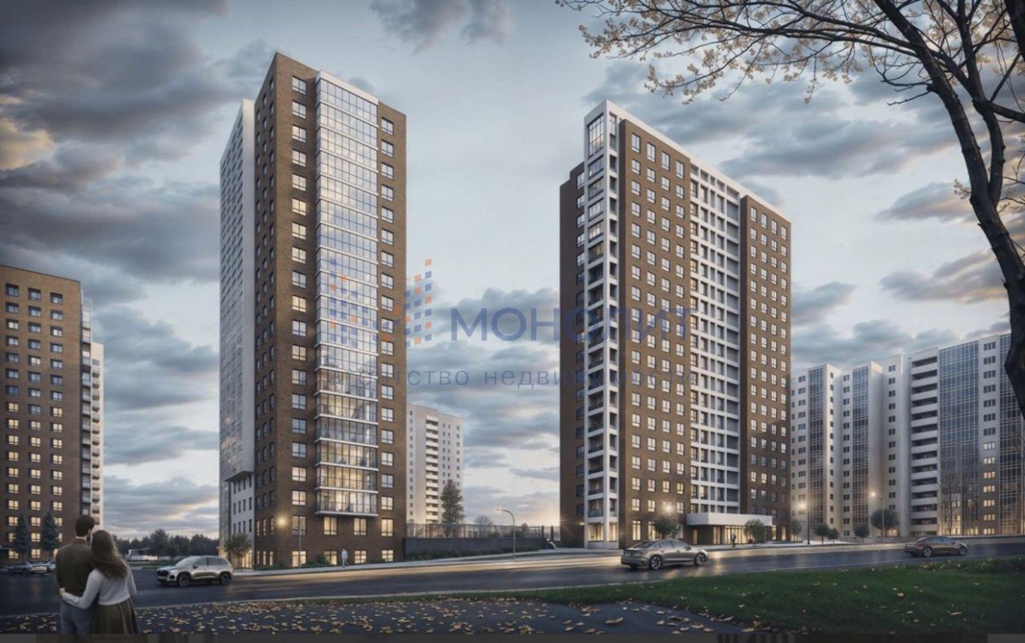 Купить квартиру за 9 948 410 рублей на 2-я Оранжерейная ул, 2Б