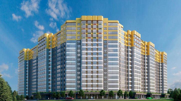 2-комн квартира в новом доме Аркадия Шипунова ул., 1