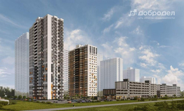 2-комн квартира в новом доме ул. Пехотинцев, 2