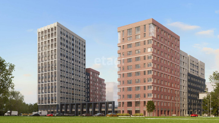 2-комн квартира в новом доме Новоселов, 96