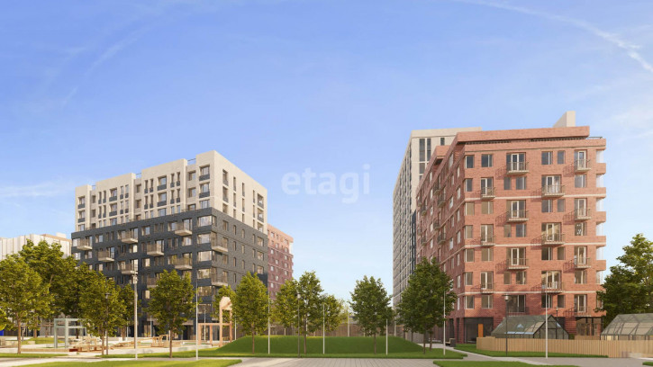 2-комн квартира в новом доме Новоселов, 96