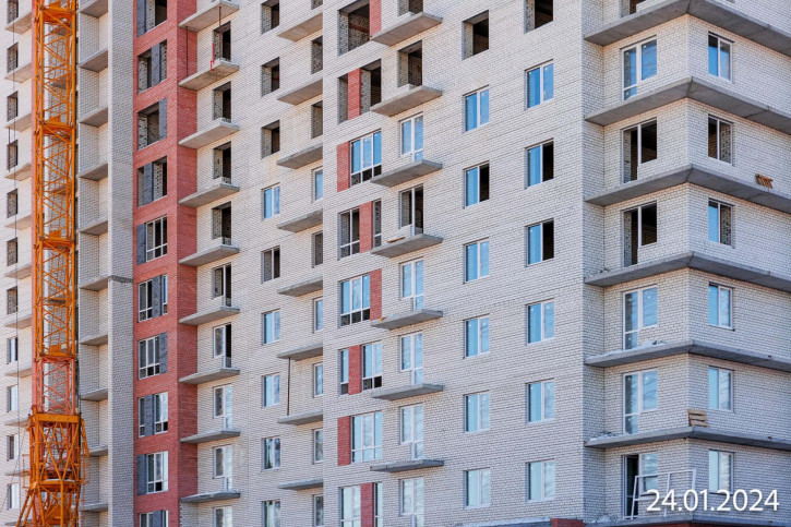 1-комн квартира в новом доме 50 лет Октября, 75/4