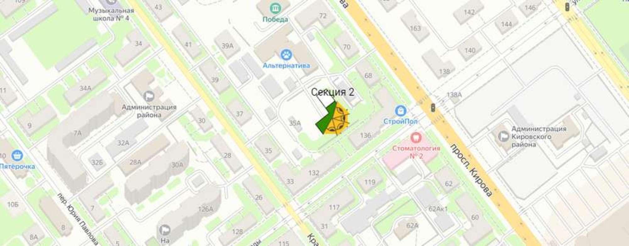 Купить квартиру за 9 223 200 рублей на Свободы улица, 134