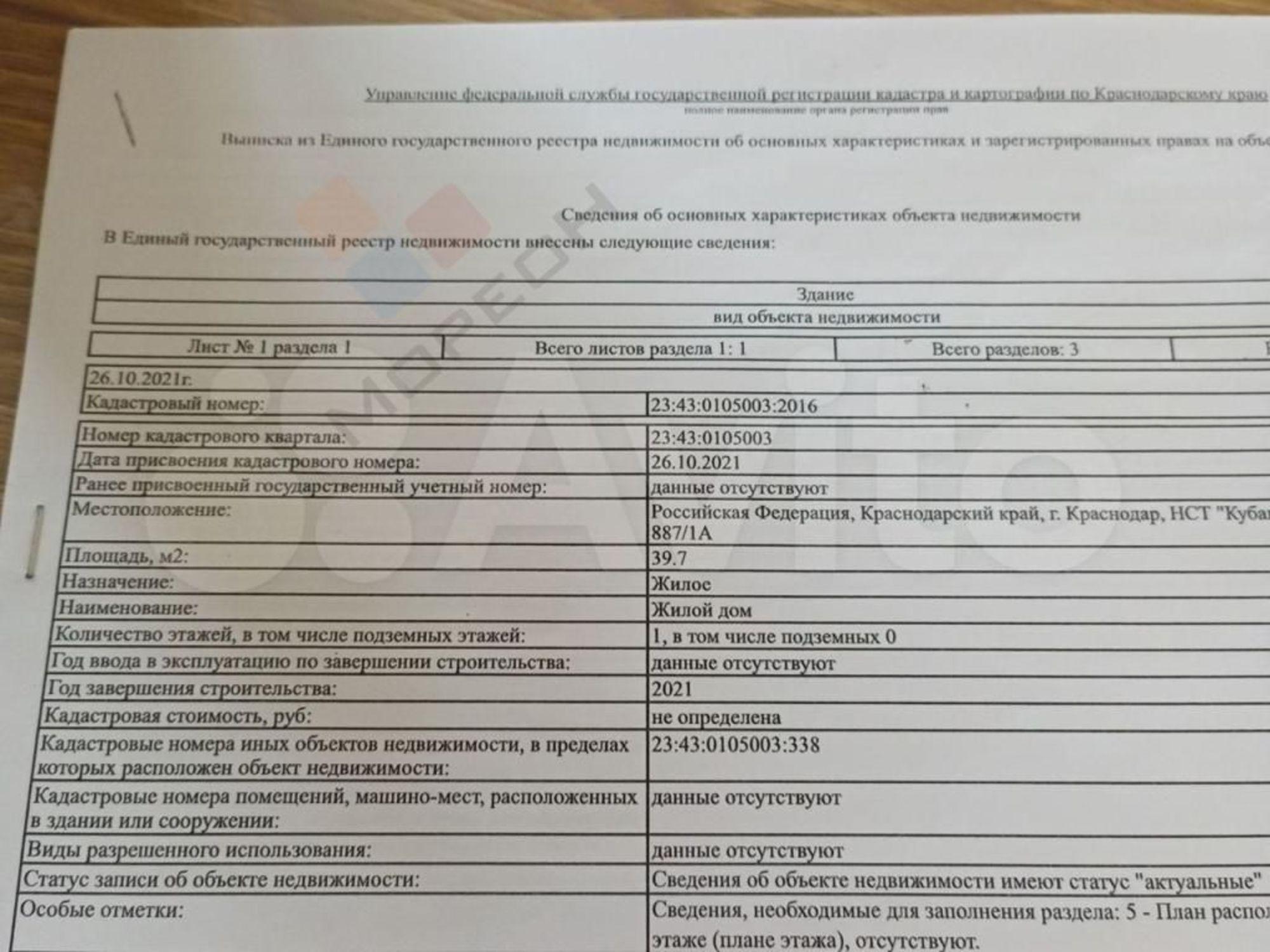 Купить дачу, дом, коттедж за 4 000 000 рублей на Персиковая ул, 887/1А