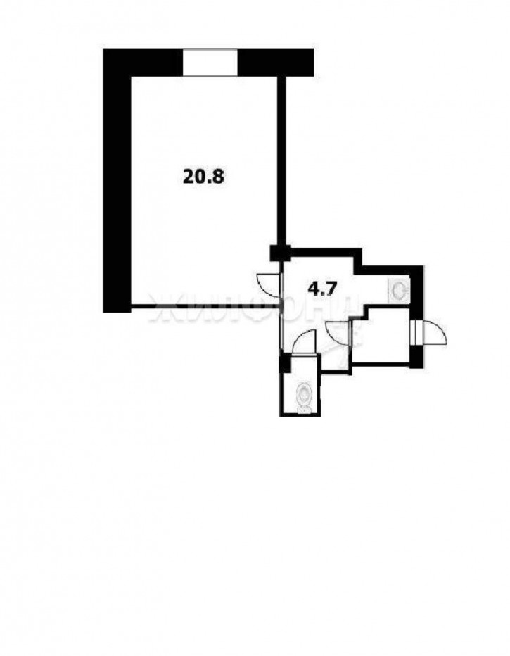 1-комн квартира Крашенинникова улица, д.9