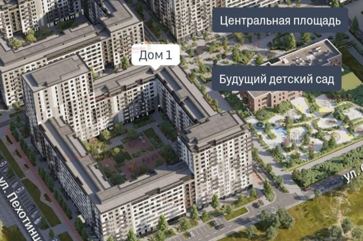 2-комн квартира Пехотинцев 2в