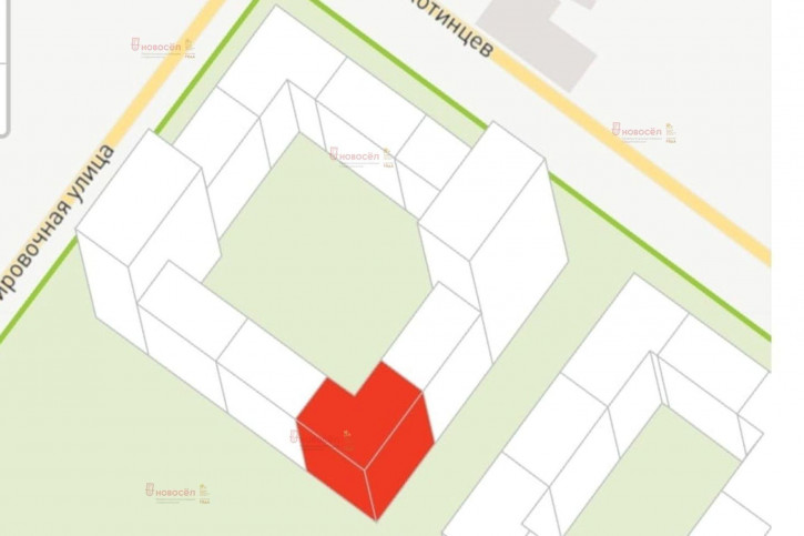 2-комн квартира Пехотинцев 2в