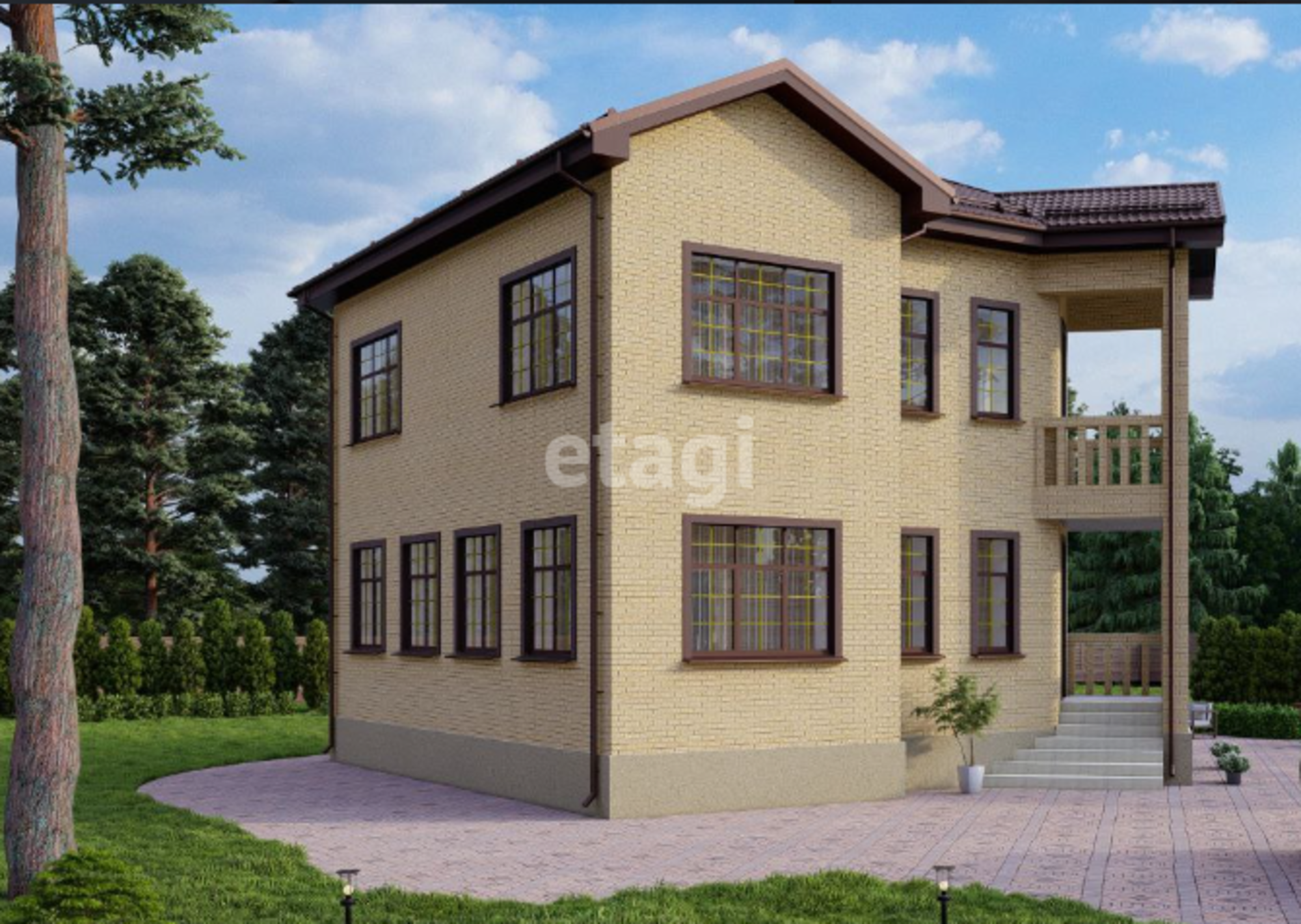 Купить дачу, дом, коттедж за 10 600 000 рублей на Центральная улица