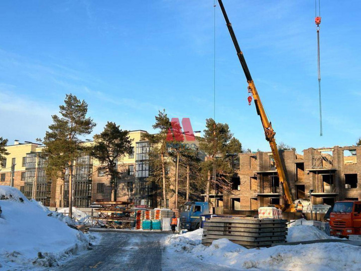 2-комн квартира в новом доме Клубная улица, д.18