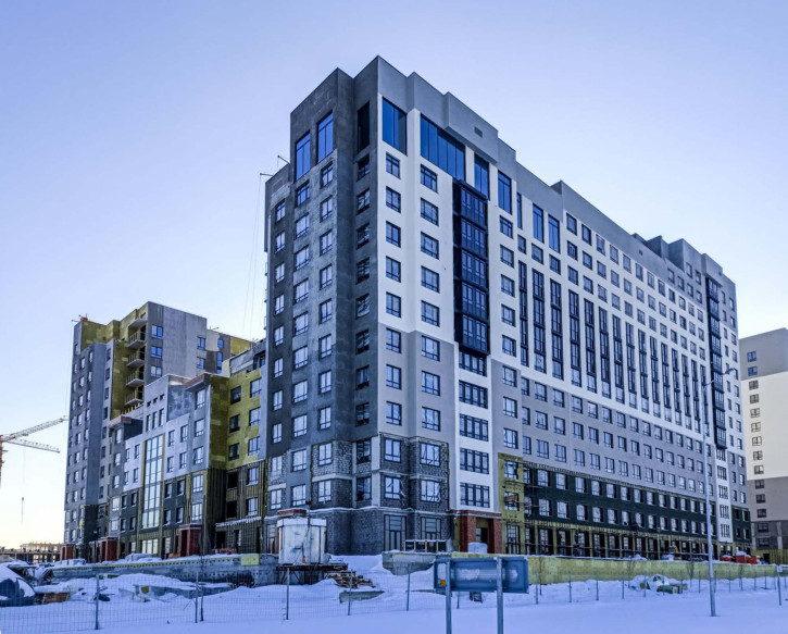 2-комн квартира в новом доме Евгения Войнова, 7